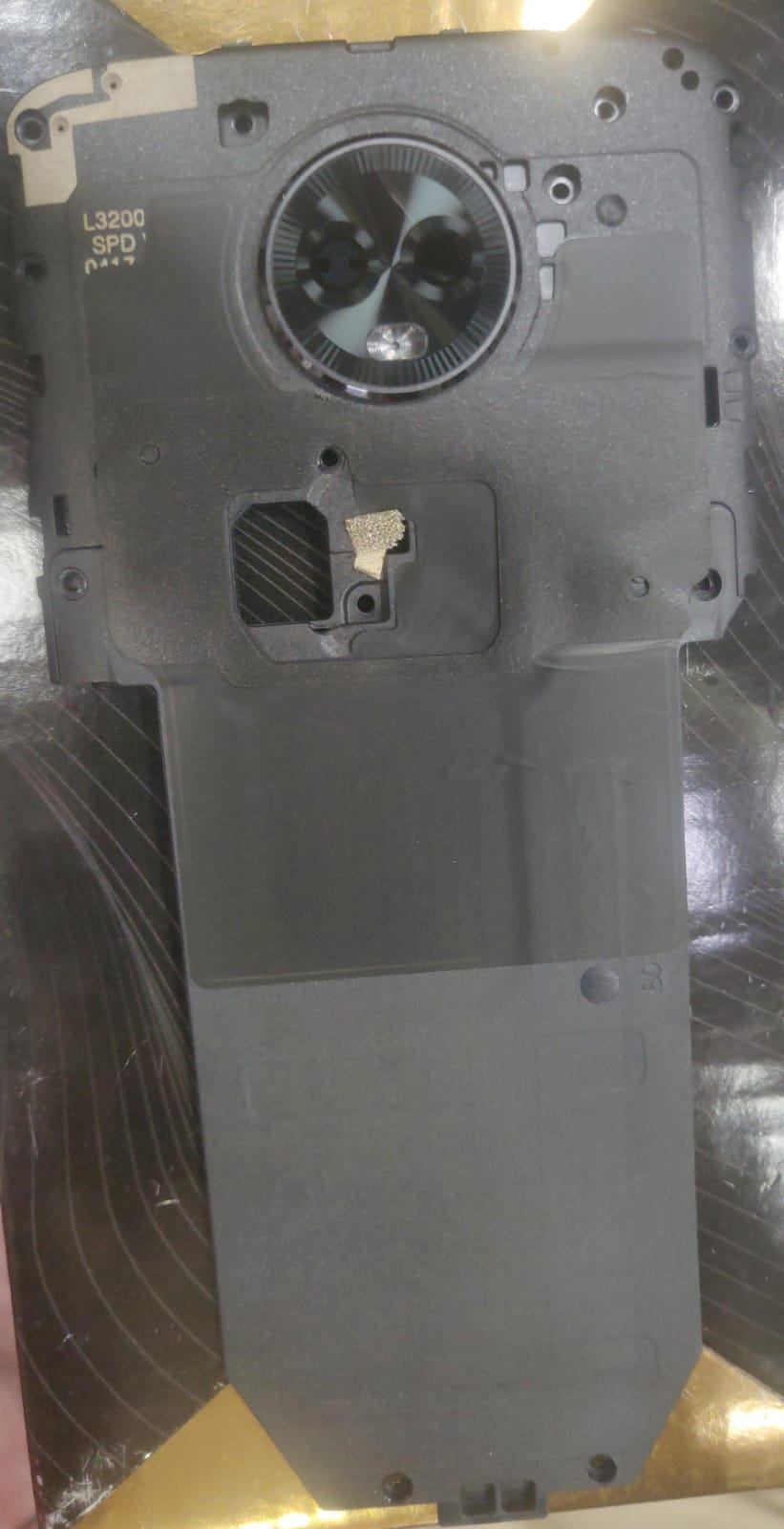 Compatible model moto e5+ mother board cap complete