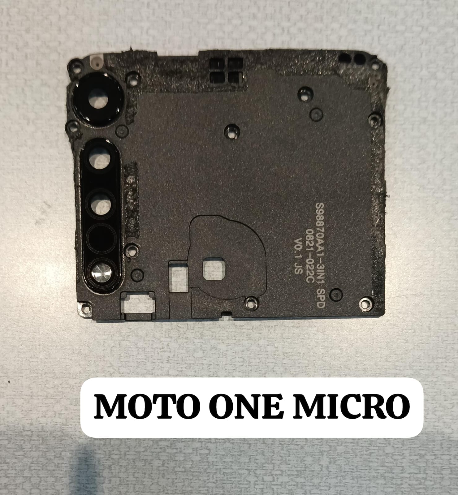 compatible model with moto one micro camera cap complete lence