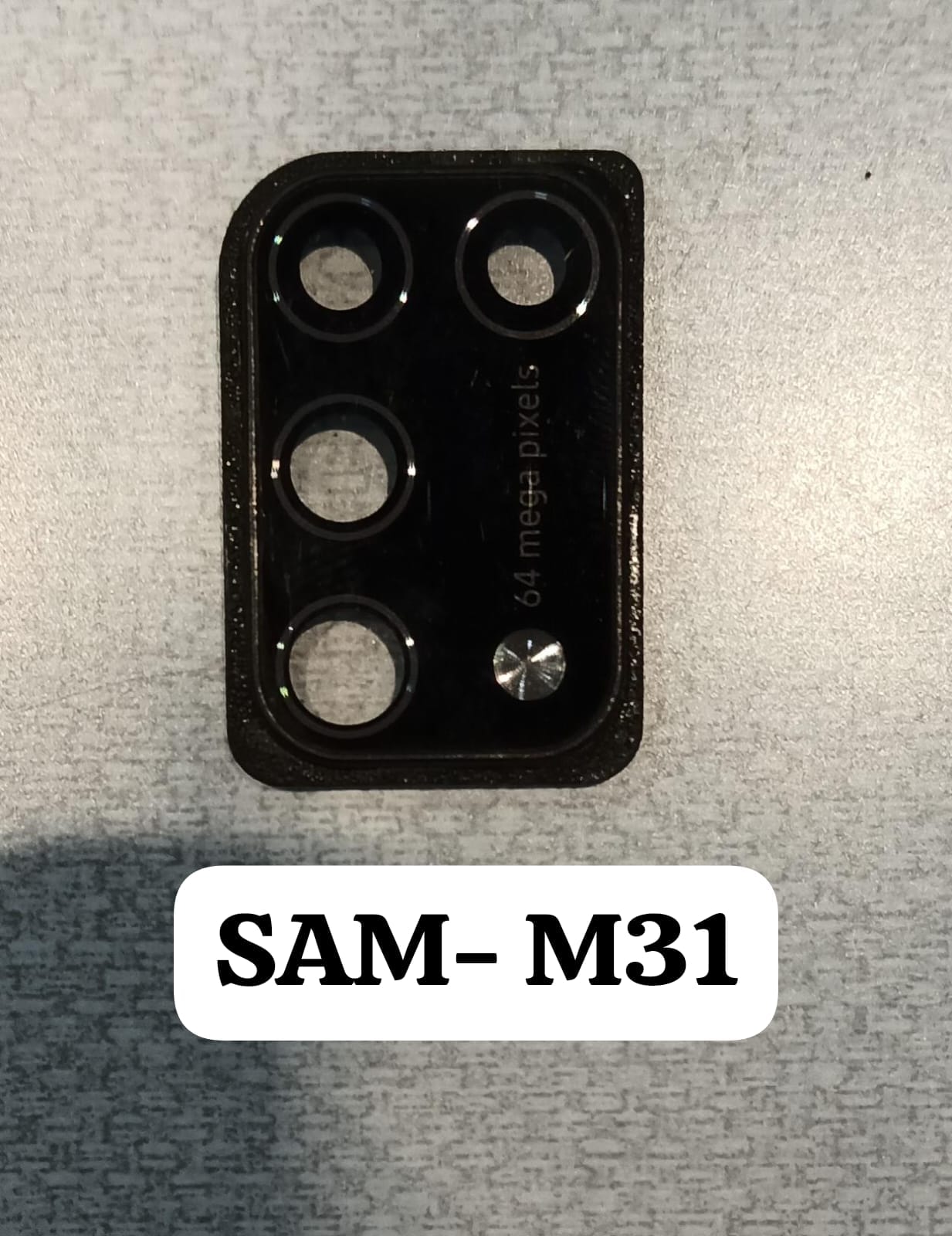 Compatible model  samsung galaxy m31 complete camera lence
