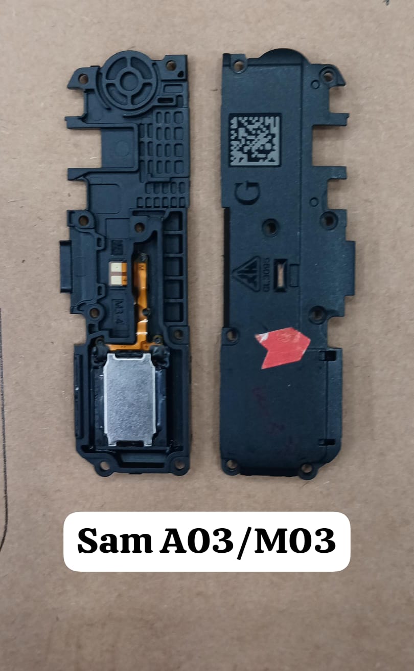 Compatible model with Samsung galaxy A03/M03 ringer buzzer complete box ringer