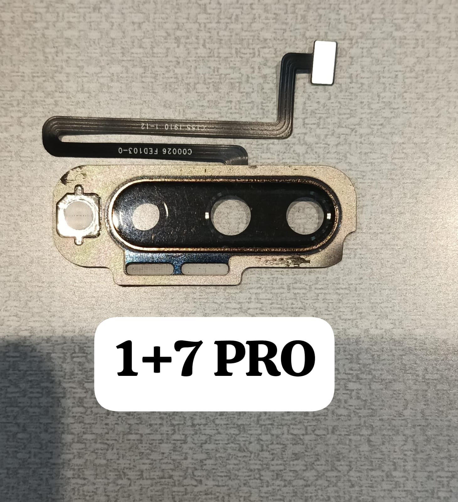 Compatible model with 1+7pro flash light flex cable with complete lencea